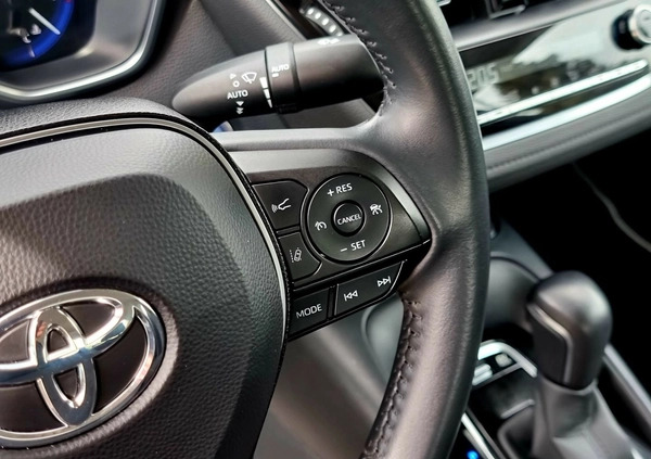Toyota Corolla cena 89900 przebieg: 58361, rok produkcji 2021 z Rajgród małe 436